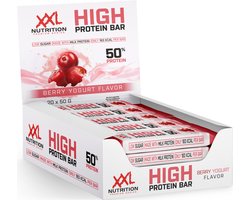 XXL Nutrition - High Protein Bar 2.0 - Berry Yoghurt - Eiwitreep 25 g Eiwit - 20 Pack
