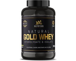 XXL Nutrition - Natural Gold Whey - Whey Hydrolisaat & Isolaat Proteďne - Eiwitpoeder Shake - 100% Natuurlijk - Diverse Smaken - Banaan - 1000 gram (33 shakes)