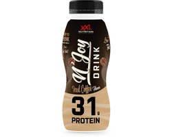 XXL Nutrition - N'Joy Protein Drink 310ml - Iced Coffee - Kant en Klare Eiwitshake, Proteïne Supplement - 80% Caseïne & 20% Whey