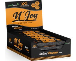 XXL Nutrition - N'Joy Vegan Protein Bar - Salted Caramel - Vegan Eiwitreep - 15 x 50 Gram