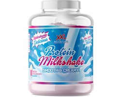 XXL Nutrition - Protein Milkshake - 19 Gram Eiwit - Proteine Poeder, Eiwitshake Whey Concentraat & Calcium Caseďnaat - Diverse Smaken - Fresh Strawberry - 750 gram (30 shakes)
