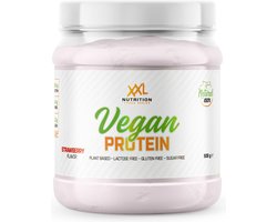 XXL Nutrition - Vegan Protein - Aardbei - Whey Eiwitpoeder - Whey Protein - Proteïne Poeder - Eiwitshake - 500 gram (20 shakes)