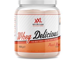 XXL Nutrition - Whey Delicious - Perzik Mango - Whey Eiwitpoeder - Whey Protein - Proteïne Poeder - Eiwitshake - 1000 gram (33 shakes)