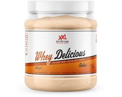 XXL Nutrition - Whey Delicious - Salted Caramel / Karamel Zeezout - Whey Eiwitpoeder - Whey Protein - Proteïne Poeder - Eiwit Shake - 450 Gram
