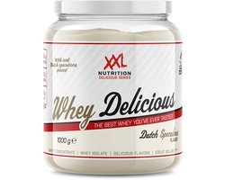 XXL Nutrition - Whey Delicious - Speculaas - Whey Eiwitpoeder - Whey Protein - Proteïne Poeder - Eiwitshake - 1000 gram (33 shakes)