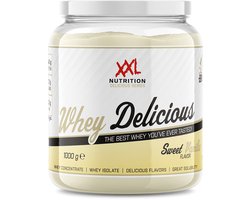 XXL Nutrition - Whey Delicious - Sweet Vanille - Whey Eiwitpoeder - Whey Protein - Proteïne Poeder - Eiwit Shake - 1000 Gram