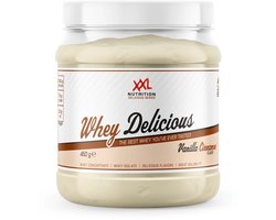 XXL Nutrition - Whey Delicious - Vanille Kaneel - Whey Eiwitpoeder - Whey Protein - Proteïne Poeder - Eiwitshake - 450 gram (15 shakes)