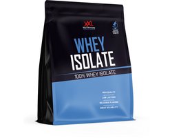 XXL Nutrition - Whey Isolaat - 90% Eiwit - Proteine Poeder, Eiwit Shakes, Whey Protein Isolate Eiwitpoeder - Diverse Smaken - Aardbei - 2500 gram (83 shakes)