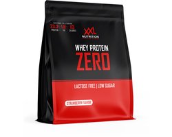 XXL Nutrition - Whey Isolate Zero - Aardbei - Whey Eiwitpoeder - Whey Protein - Proteïne Poeder - Eiwit Shake - 1000 Gram