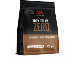 XXL Nutrition - Whey Isolate Zero - Chocolade - Whey Eiwitpoeder - Whey Protein - Proteïne Poeder - Eiwit Shake - 450 Gram