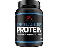 XXL Nutrition - Zero Lactose Protein - Eiwitpoeder lactosevrij, Proteïne poeder, Eiwitshakes, Proteïne Shakes, Whey Proteïne, Eiwit - Vanille - 1000 gram