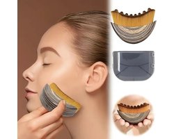 1x Lymfatische massageapparaat-Gezichtsmassage apparaat-Lymfedrainage gezicht-Ergonomische gezichtsborstel-Vermoeidheid verlichting gezichtsmassage