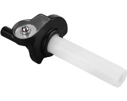 Accelerator Handgrepen voor Motorfietsen en ATV - Twist Throttle - 7/8" (22 mm) Stuur - Wit