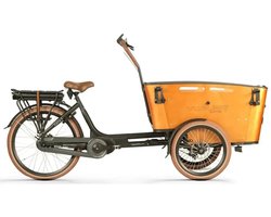 Vogue Carry 3 Bafang Max - Elektrische Bakfiets - 20 inch - 250W motor - Actieradius tot 80 km - 8 versnellingen - Hydraulische schijfremmen - Bruin