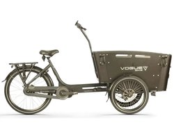 Vogue Carry 3 Bafang Max - Elektrische Bakfiets - 20 inch - 250W motor - Actieradius tot 80 km - 8 versnellingen - Hydraulische schijfremmen - Zwart
