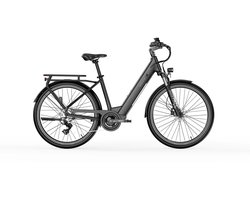 A-Spadz City Pro Elektrische Stadsfiets - 540Wh accu 100 km actieradius - zwart