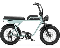 AGM GT250 Fatbike - 12.8Ah - hydraulische remmen - grijs parelmoer