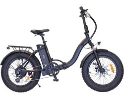 Altec Focus-S - Elektrische Fatbike - Vouwfiets - 20 inch - 8 versnellingen - Zwart