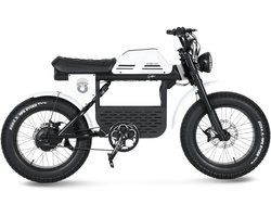 Ape Ryder Gibbon - Fatbike - Wit - 20x4.5 inch - Accu 960Wh (48V, 20Ah) - 250W Achterwielmotor - Hydraulische Remmen