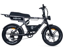 Ape Ryder Jambo Fatbike - 20x4.5 inch banden - 250W motor - 374Wh accu - antraciet grijs