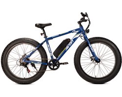 Avon E-bike Fatbike 26 Inch – 250w Motor 60-80km Actieradius 7-speed Shimano Blauw Gratis Rijklaar Bezorgd