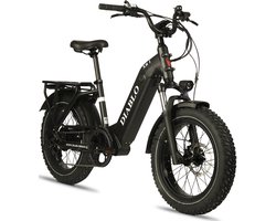 Diablo XR1 - Fatbike - Zwart - 250W - Elektrische Fatbike