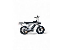 Dowe H10 Elektrische Fatbike - 250W - 25Km/h – beige | NFC | 17,5Ah accu - 100% legaal - zonder gashendel - beige fatbike - Rijklaar - Range 60-100 KM