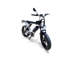 Dowe V9 Elektrische Fatbike | Beige | 250W | 25 Km/h | NFC | 17,5Ah Accu | Zonder gashendel | 100% legaal | Beige fatbike 2026 | Rijklaar | Range 60-100 km