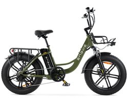 Engwe L20 Fatbike - 250W elektrische fiets - legaal in Nederland - groen