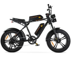 Engwe M20 Elektrische Fatbike - dubbele accu 150 km actieradius - 20 inch - zwart