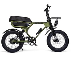 Fatbike | STOER | Ultimate S1+ | Groen Metallic | Automatic 2 Speed | Belt Drive