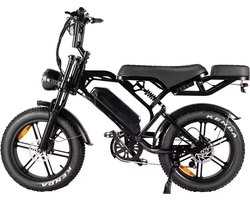 Fatbike V20 Pro - RIJKLAAR SERVICE - Hydraulisch - Garantie - E bike - E-Fatbike - Elektrische Fiets - Begrenzer - Voetensteuntjes - 2024 Model