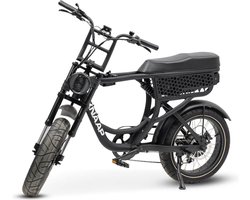 KNAAP - BCN BLACK + Front crate + Crate - Elektrische fatbike - Rijklaar - 2 jaar garantie - Lid van RAI vereniging