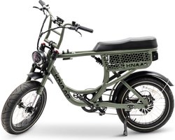 KNAAP - BCN DEEP GREEN + Front rack + Crate - Elektrische fatbike - Rijklaar - 2 jaar garantie - Lid van RAI vereniging
