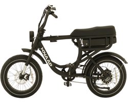 Knaap BCN elektrische fatbike 25km/h ZWART