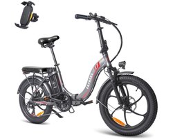 Opvouwbare E-bike Fatbike met 36V Accu – Dames & Heren Elektrische Vouwfiets 250W tot 150 kg