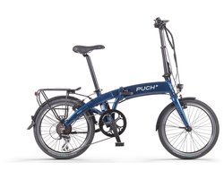 Puch E-Easy Vouwfiets Elektrische Fiets - Donker Blauw - E-bike