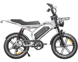 QmWheel S20 Pro – Fatbike – Nardo Grijs – Hydraulische Remmen