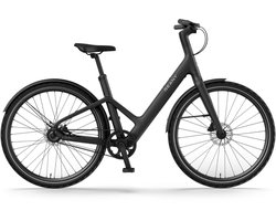 Reany W1 - Elektrische Fiets - Nachtzwart - 28 inch - LG-Accu 360Wh - 250W (35Nm) Mivice Achterwielmotor - Belt Drive - Hydraulische Remmen