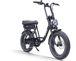 Tomos Flexer Fatbike - Lage Instap - Mat Zwart