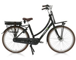Vogue Elite Mid Elektrische Fiets Bafang M300 Transportfiets - Zwart