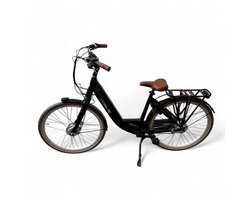 Vogue Mestengo 46cm Elektrische Fiets Hydraulische Remmen met Middenmotor - Glans Zwart