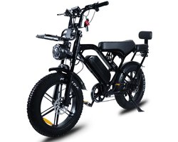 VOMO X80 PRO-Elektrische Fiets-Fatbike-50 km Bereik-25 km/u-250W E-Bike-Alarmsysteem-GPS Locatie-NFC Unlock-Special Edition