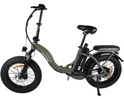 Windgoo E20 Pro Elektrische Vouwfiets – Fatbike - Rijklaar Geleverd - Windgoo Smart-app - 20 Inch - 250W Motor - 55 km Actieradius - Mechanische Schijfremmen - Donkerbruin