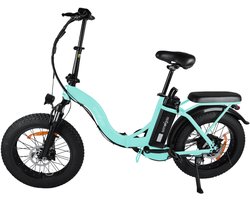 Windgoo E20 Pro Elektrische Vouwfiets – Fatbike - Rijklaar Geleverd - Windgoo Smart-app - 20 Inch - 250W Motor - 55 km Actieradius - Mechanische Schijfremmen - Lichtgroen