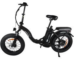 Windgoo E20 Pro Elektrische Vouwfiets – Fatbike - Rijklaar Geleverd - Windgoo Smart-app - 20 Inch - 250W Motor - 55 km Actieradius - Mechanische Schijfremmen - Zwart