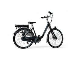 Vogue Mio 8SP Elektrische Fiets E-bike met Hydraulische Remmen 13Ah 36V 468Wh 47cm - Mat Zwart