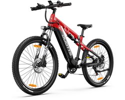 DUOTTS Elektrische Fiets - 648Wh/13.5Ah Accu - 90 km Bereik - 48V 250W Bafang Motor- 26x2.6 Inch All - Terrain Wielen - Shimano 14 Versnellingen - Aluminium Frame met Verende Voorvork - Elektrische Mountainbike - zwart