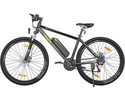 Eleglide Mopride 1 Plus 29 inch Elektrische Fiets 36V 12.5Ah Batterij 250W Motor 25km/h Max Snelheid Shimano 21 versnellingen 100KM Max Bereik Dubbele Schijfremmen Gezellig Schuim Zadel MTB Bromfiets Smart APP - Zwart