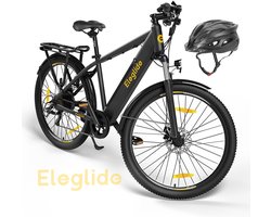 Eleglide T1 E-Bike 27.5-inch e bike voor vrouwen en mannen, mountainbike - elektrische fiets met 250w motor - 36V 12,5Ah accu - Shimano 7 versnellingen - LCD display - Actieradius 100km (hulpmodus) - Maximale snelheid: 25 km/u